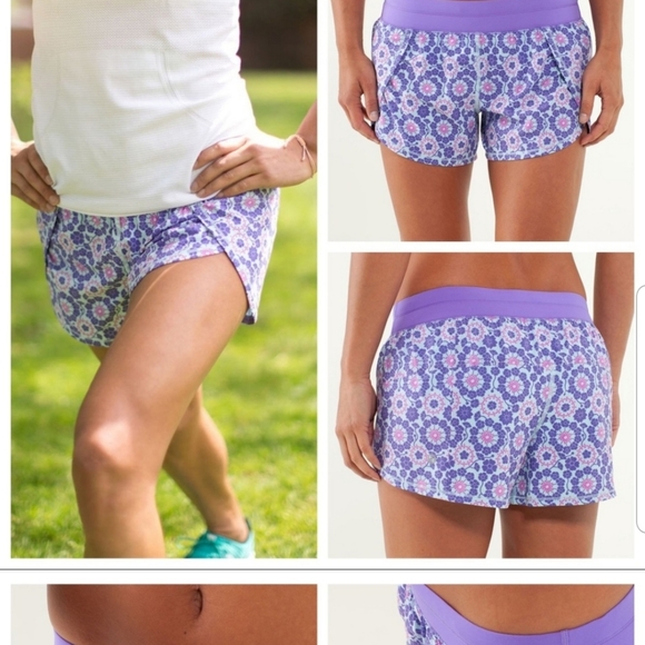 Rare Lululemon size 4 shorts - Picture 1 of 7